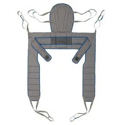 Invacare - 2484780 Toileting Sling Premier Series 6 Point Cradle With Head Support X-Large 550 lbs. Weight Capacity