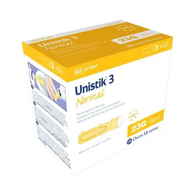 Owen Mumford - AT 1007 Unistik® 3 Normal Safety Lancet