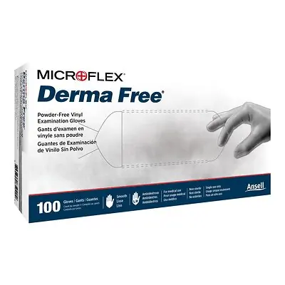 Microflex Medical - DF-850-XL Derma Free™ Vinyl Exam Glove