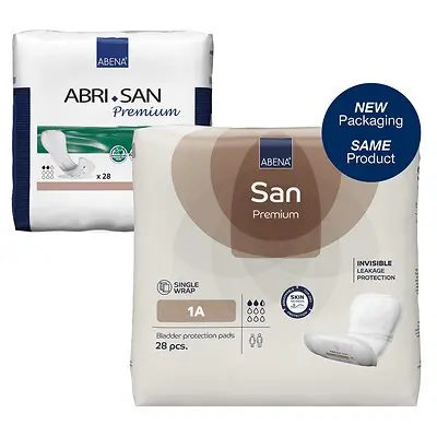 Abena North America - 9254 Abri-San™ Premium 1A Bladder Control Pad