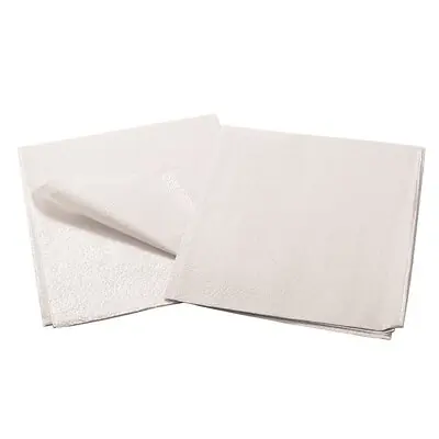 Tidi Products - 918211 Stretcher Sheet Tidi® Everyday Flat 30 W X 48 L Inch White Tissue / Poly / Polyethylene Film Disposable