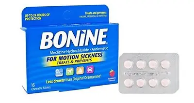 Emerson Healthcare - 65197027516 Bonine® Motion Sickness Chewable Tablets