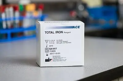 Alfa Wassermann - SA1017 General Chemistry Reagent ACE® Iron For ACE and ACE Alera Analyzers 240 Tests