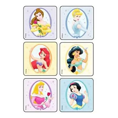 Medibadge - 2325 Sticker Disney® 90 per Unit Disney Princesses 2-1/2 X 2-1/2 Inch