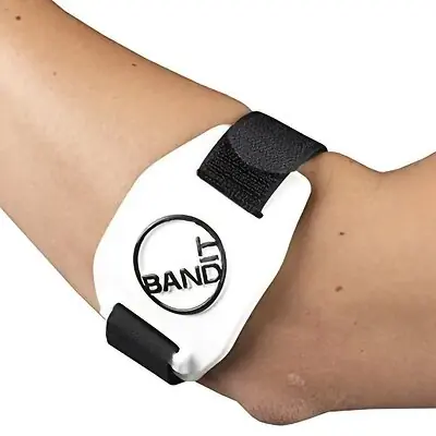Performance Health - 081301142 Elbow Band Band It™ Tennis Black / White