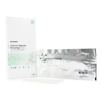 McKesson Brand - 3560 McKesson Calcium Alginate Dressing with Silver