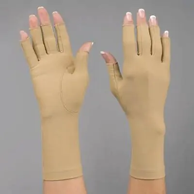 Performance Health - 081238203 Compression Glove Rolyan® Open Finger Medium Over-the-Wrist Length Right Hand