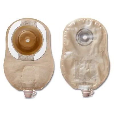 Hollister - 84292 CeraPlus™ One-Piece Convex Beige Urostomy Pouch