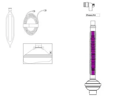 Ambu - DF375-6121Z Universal Flex2® Breathing Circuit