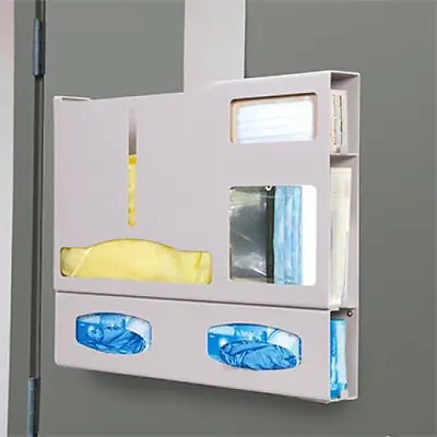 Health Care Logistics - 18312 PPE Dispenser Wall Mount Quartz Beige 4-3/4 X 20-13/16 X 23-1/2 Inch ABS Plastic