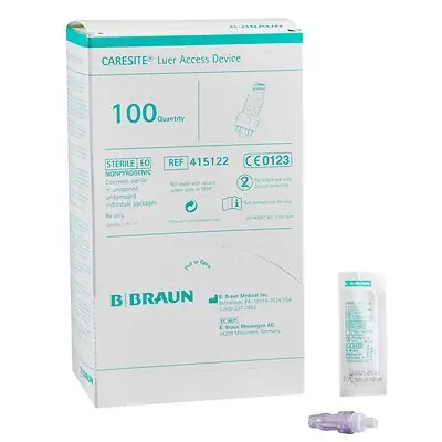 B. Braun - 415122 Needleless Connector Caresite® Positive Displacement