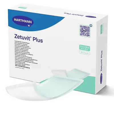 Hartmann - 413112 Zetuvit® Plus Sterile Superabsorbent Dressing