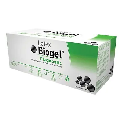 Molnlycke - 30375 Biogel® Diagnostic™ Latex Extended Cuff Length Exam Glove