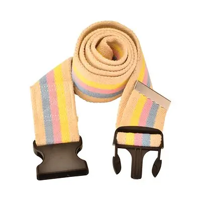 Nova Ortho-Med - PA-1040 Gait Belt 52 Inch Length Pastel Stripe Cotton
