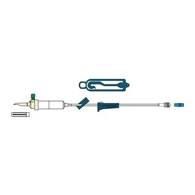 Codan US Corp - A490 Secondary IV Administration Set Codan Gravity 20 Drops / mL Drip Rate Without Filter 40 Inch Tubing Solution