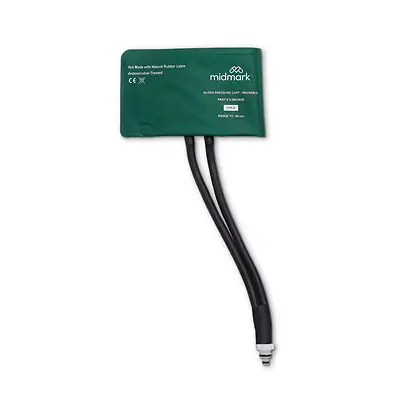 Midmark - 3-009-0070 Reusable Blood Pressure Cuff IQvitals® 13 to 20 cm Arm Nylon Cuff Child Cuff
