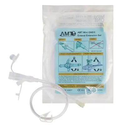 Applied Medical Technology Inc - 8-1222 Mini ONE® Right Angle Connector with Y-Port