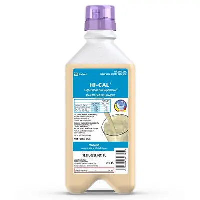 Abbott Nutrition - 58253 Hi-Cal® Vanilla Oral Supplement