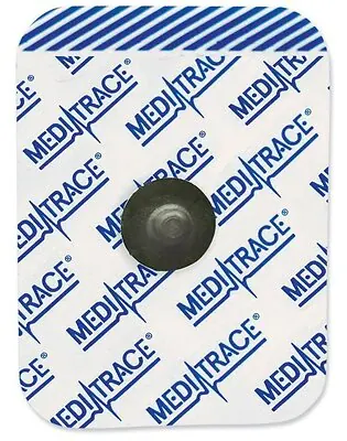 Cardinal - 22850 ECG Monitoring Electrode Snap Connector Conductive Adhesive Gel Foam Backing Adult Radiolucent / MR Tested 50 per Pack