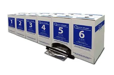Carolina Narrow Fabric - PS3L2 Padded Splint Roll Performance Splinting® 3 Inch X 15 Foot Fiberglass White