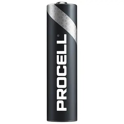 Duracell PC2400 - Alkaline Battery, AAA Cell, 1.5 Volt, Disposable - 1/Each, 24/Box, 144/Case