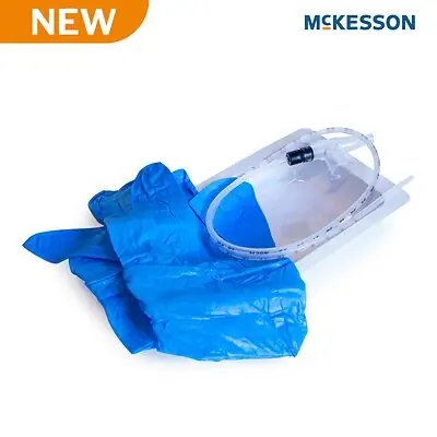 McKesson Brand - 16-DT10FRKR Suction Catheter Tray McKesson 10 Fr. DeLee Tip Chimney Control Vent
