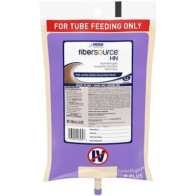 Nestle Healthcare Nutrition - 10043900185832 Fibersource® HN Tube Feeding Formula