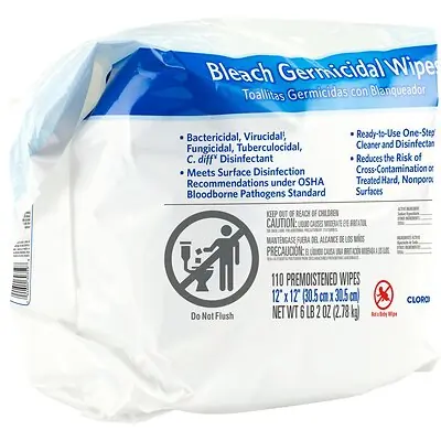 The Clorox Company - 30359 Clorox Healthcare® Bleach Germicidal Wipes
